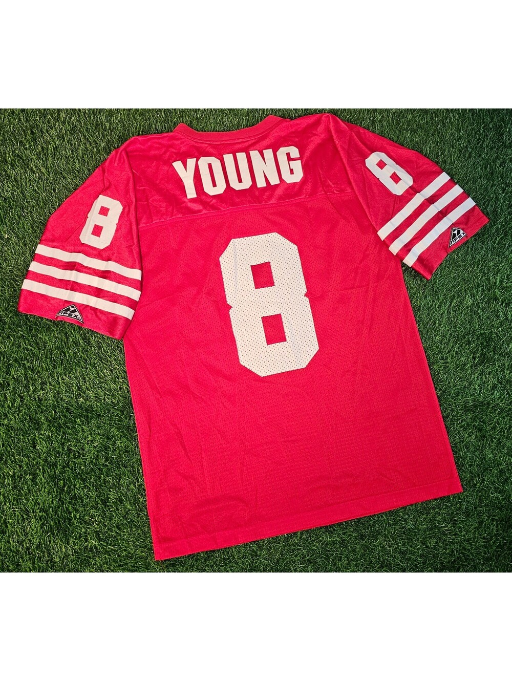 Vintage San Francisco 49ers Jersey Apex One #8 Steve Young Size Medium